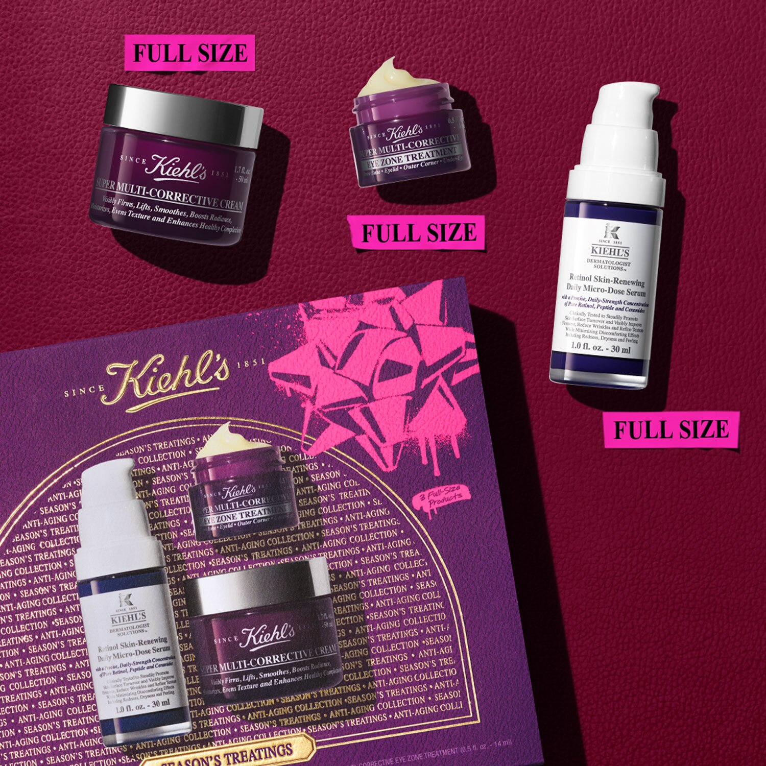 SUPER MULTI CORRECT WHAT’S YOUR AGE AGAIN H25 (SET DE CREMAS FACIALES)